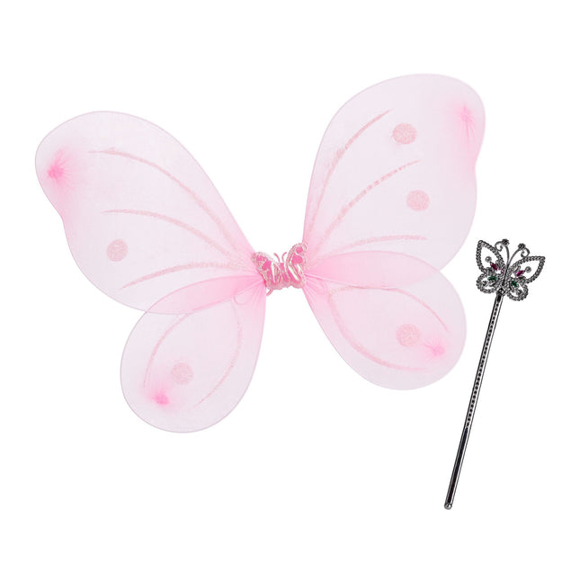 Fairy wings with wand