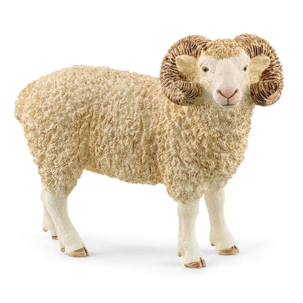Farm Animal Figurine - Schleich Ram Model, Realistic Details