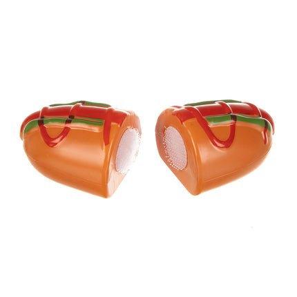 Fast Food Toy Set with Velcro Pizza, 42 Pieces