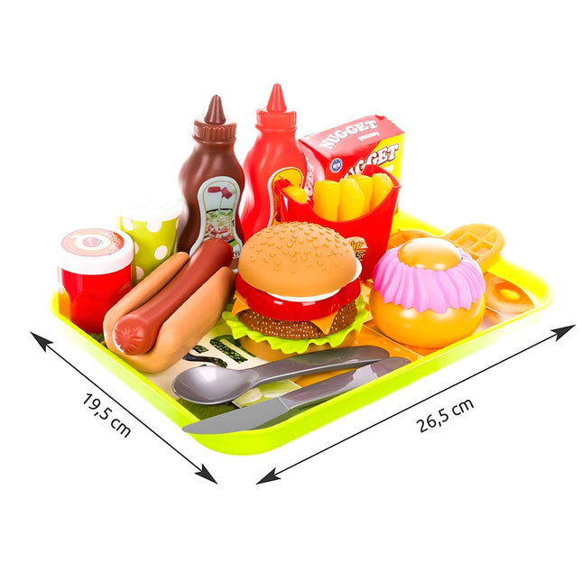 Fast food toy set