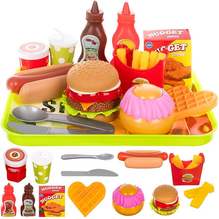 Fast food toy set