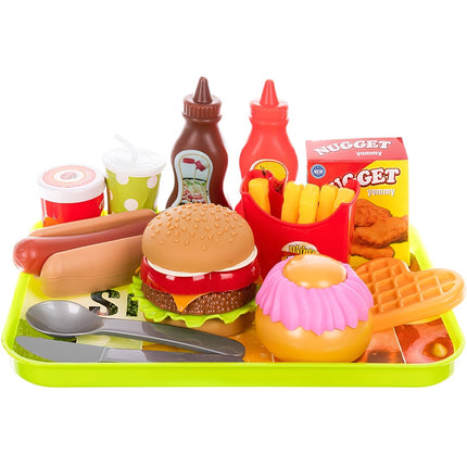 Fast food toy set