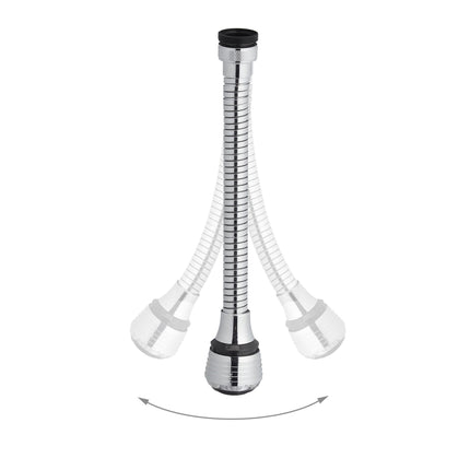 Faucet extension with 4 threads