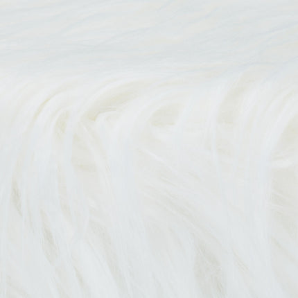 Faux Fur Footstool