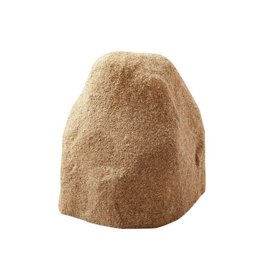 Faux Rock Cover for Well Pump, Small HDPE, Sandy Brown