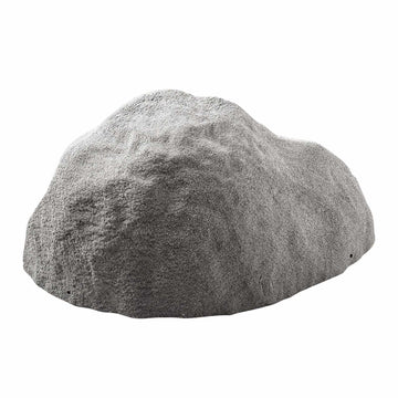 Faux Rock Well Pump Cover, Medium, Dark Gray HDPE