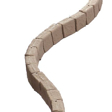 Faux Stone Landscape Edging 4-Pack, 46.8 In, Beige
