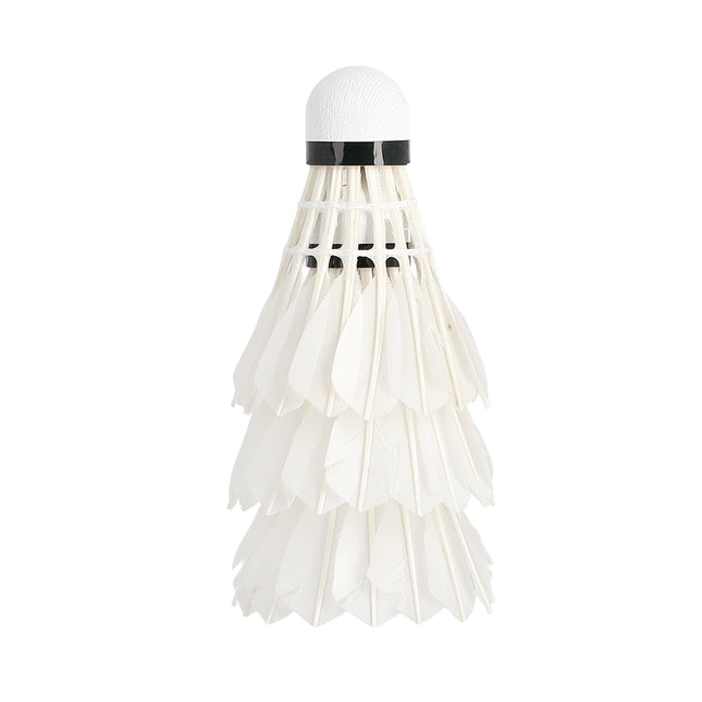 Feather Shuttlecocks, White, 3-Pack