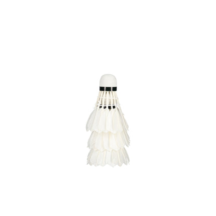 Feather Shuttlecocks, White, Pack of 3