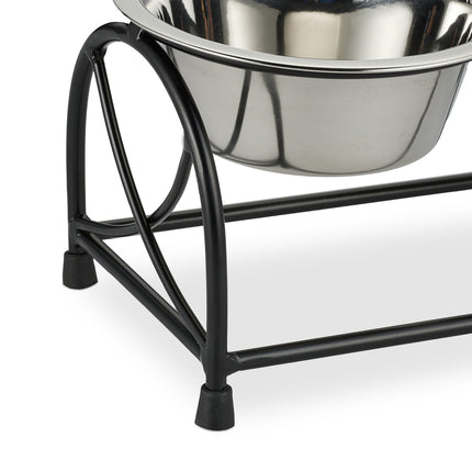 Feeding station for dogs