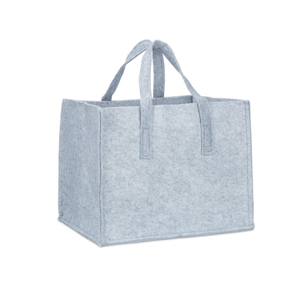 Felt basket with carrying handle