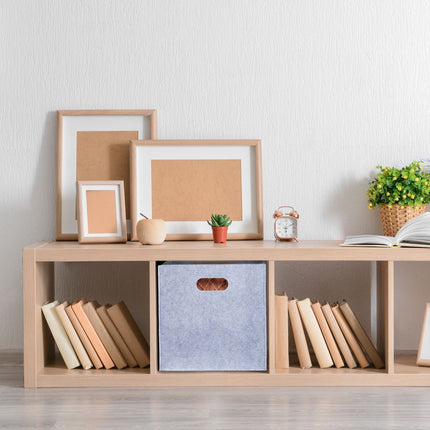 Felt storage box - 2 pcs