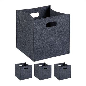Felt storage box - 4 pcs