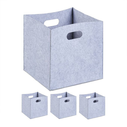 Felt storage box - 4 pcs