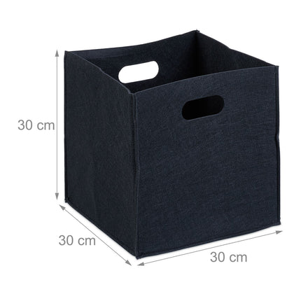 Felt storage box - 4 pcs