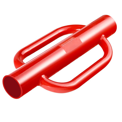 Fence Post Driver With Handles, 4-In ID, 22 lb Steel