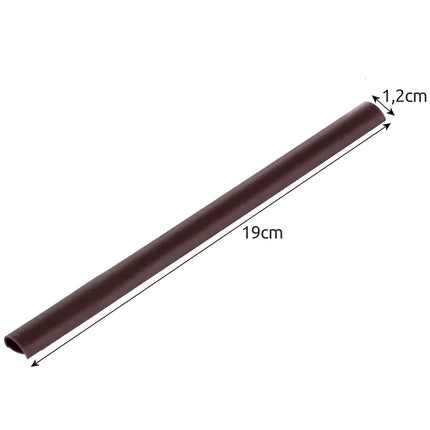 Fence tape clips - brown 23713