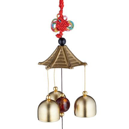 Feng Shui Metal Wind Chimes, Set of 2