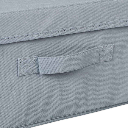 Fiber cloth storage box set of 2
