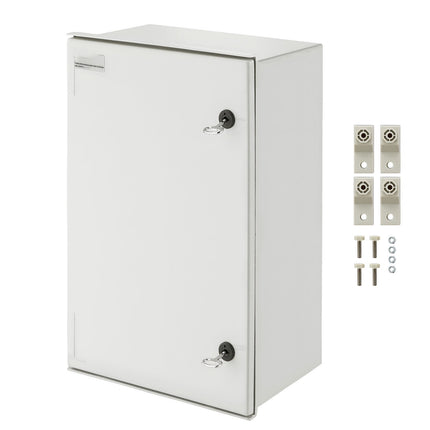 Fiberglass Electrical Enclosure Box 60x40x23cm IP66 Mounting Plate