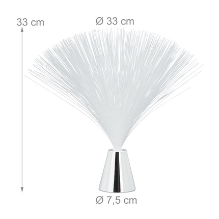Fibreglass LED Lamp with Colour Change, Battery Operated