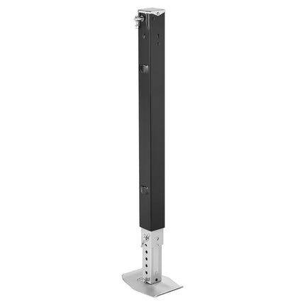Fifth Wheel Landing Gear Leg 825mm, 6000 lb, Black