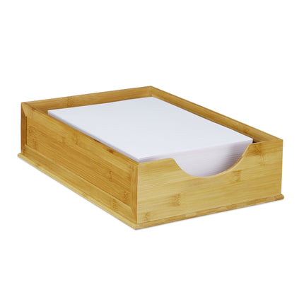 File tray in bamboo