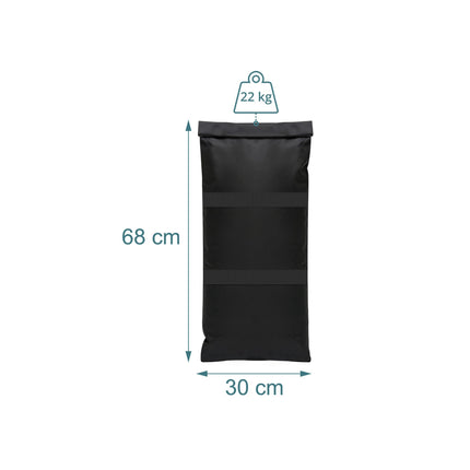 Fillable Gazebo Weight Bags, Set Of 2, Oxford Fabric