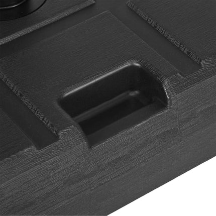 Fillable Plastic Umbrella Base, 30-40kg, Black