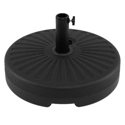 Fillable Umbrella Base, 22L/25kg, Fits 38/48mm Poles