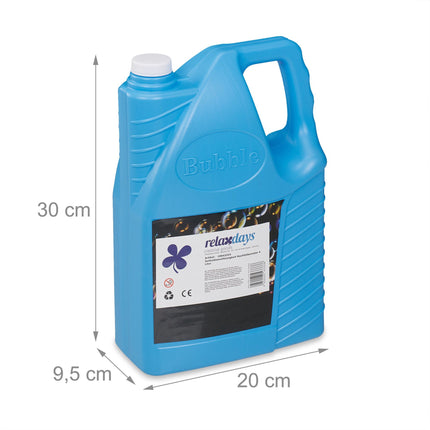 Filling container for soap bubbles 4 liters