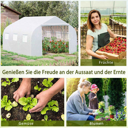 Greenhouse film 4.45x2.99x2.05M UV protection, windproof