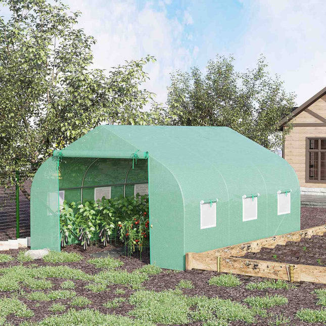 Greenhouse film, Cold frame, 350x300x200 cm Gable roof