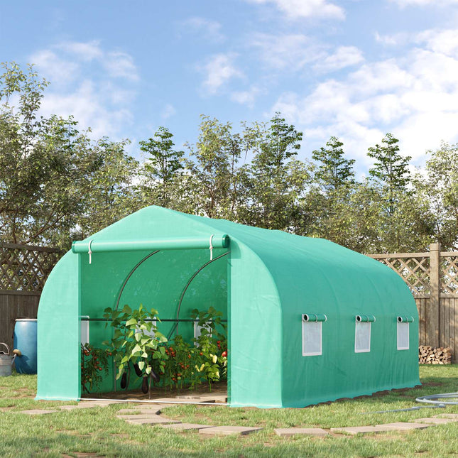 Greenhouse Cold frame, Gable roof, 450×300×205 cm