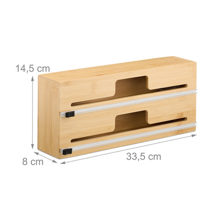 Film dispenser in bamboo