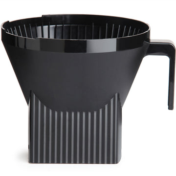 Filter holder with automatic drip stop function
