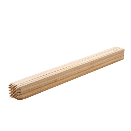 Fir Wood Garden Stakes, Pointed, 25 Pack, 48 Inch