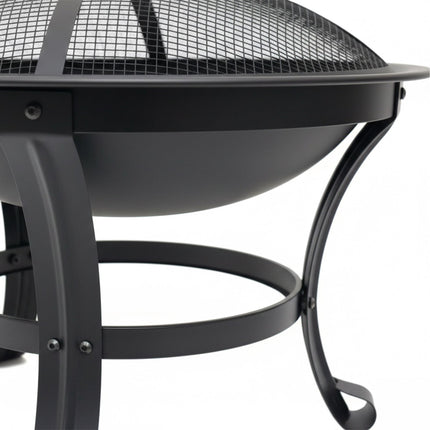 Fire Bowl with Spark Guard and Grill Rack