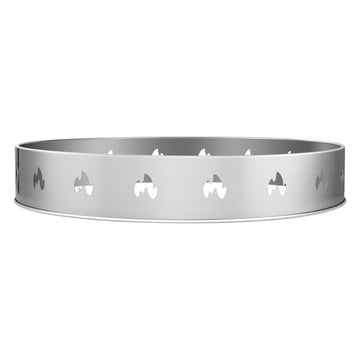 Fire Pit Stand Ring, 27-Inch 430 Stainless Steel Support