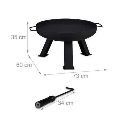 Fire bowl 60 cm