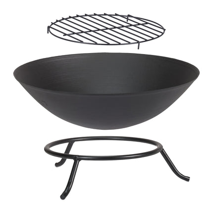 Fire bowl in cast iron
