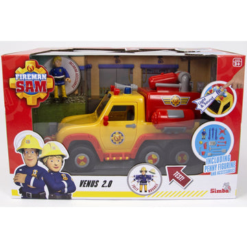Fireman Sam Fire truck Venus 2.0 with Figure