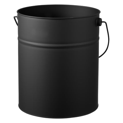Fireplace Ash Bucket Set, 15L With Lid, Shovel, Brush