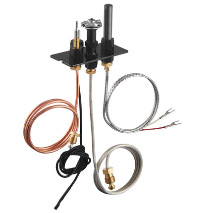 Fireplace Gas Pilot Assembly, NG and LP, Thermocouple