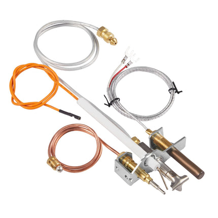 Fireplace Gas Pilot Assembly, Natural Gas, Thermocouple Kit