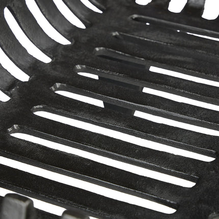 Fireplace Grate with Feet – Cast Iron, Even Heating