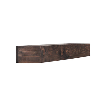 Fireplace Mantel Shelf, 72 x 8 x 5 in, Pine Wood