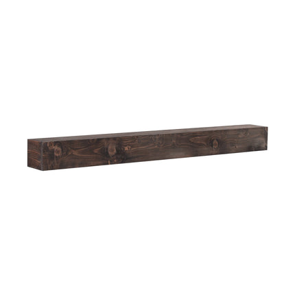 Fireplace Mantel Shelf, 72 x 8 x 5 in, Pine Wood