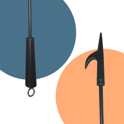 Fireplace Poker – Long, Safe Stoking Tool