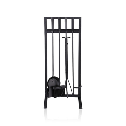 Fireplace Tool Set, 5-Piece Iron Accessories